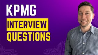 KPMG Interview Questions with Answer Examples [upl. by Abih]