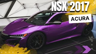 Acura nsx 2017 forza horizon 5 Test [upl. by Kera]