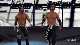 WWE2K24 mods Motor City Machine Guns entrance [upl. by Mazonson]