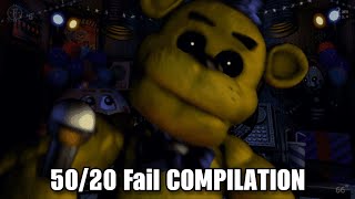 FNAF UCN 5020 FAIL COMPILATION [upl. by Reteip]