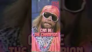 Macho Man Randy Savage Breaks Down Macho Madness vs Hulkamania  Arsenio Hall Interview shortsfeed [upl. by Rawde]