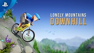 Lonely Mountains Downhill  Launch Trailer  PS4 [upl. by Notse562]