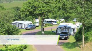 French Campsites  LAnse du Brick near Cherbourg Normandy [upl. by Ellivro]