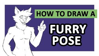 Furry Tutorial  Furry Pose [upl. by Acysej]