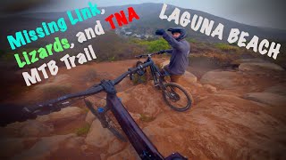 Riding technical lines in LAGUNA BEACH on a moist day I LIZARDS TNA and MISSING LINK [upl. by Lerrej]