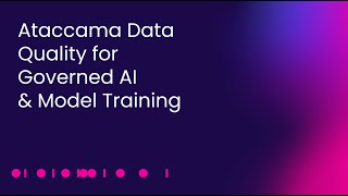 Demo Ataccama Data Quality For AI [upl. by Laikeze234]