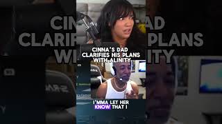 Cinnas Dad Clarifies His Plans With Alinity  Twitch Cinna cinna twitchbestmoments twitch [upl. by Schulein]