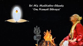 Sri Ms Meditative Om Namah Shivaya Chant [upl. by Helbonna302]