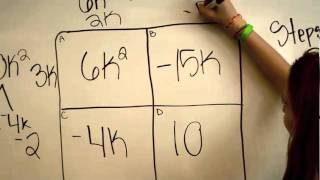 Factoring Polynomials The Box Method [upl. by Giesecke]