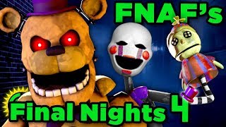 The Mystery FNAF Forgot  Final Nights 4 Full Release [upl. by Marlane]