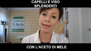 Aceto di mele per capelli e viso [upl. by Marijo]