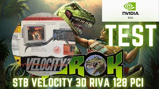 STB Velocity 3D  Nvidia RIVA 128 PCI  Test [upl. by Carena]