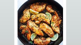 20 Minute GARLIC BUTTER CHICKEN One Pan  EASY CHICKEN DINNER RECIPE [upl. by Vanny102]