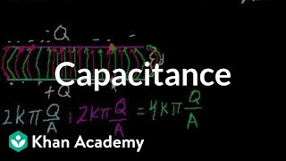 Capacitance  Circuits  Physics  Khan Academy [upl. by Cordell]