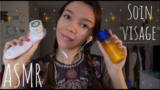 ASMR  Soin du visage par une amie roleplay [upl. by Pasia147]