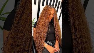 30 box braids hairstyles braiding knotlessbraids hairstyle bohobraids [upl. by Woodhead745]