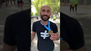 David Rodríguez declaraciones en la Media Maratón de Madrid  CORREDOR [upl. by Ethbinium]