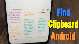 How to Find Clipboard on Android  View Clipboard on Android  EASY [upl. by Nyrmak]