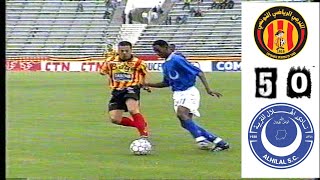 أداء رائع و فوز كاسح في ملخص مباراة الترجي التونسي و الهلال السوداني دوري أبطال أفريقيا 1999 [upl. by Animsaj999]