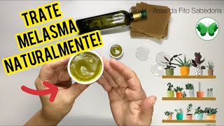 COMO FAZER POMADA NATURAL PARA MELASMA Reduza as Manchas Faciais [upl. by Yerga]