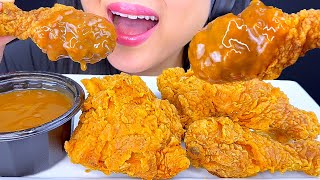 ASMR KFC FRIED CHICKEN amp GRAVY CRUNCHY EATING SOUNDS ASMR Phan [upl. by Gabey]