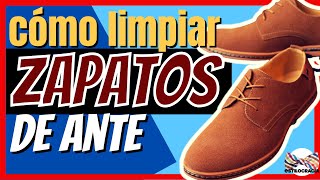 APRENDE a limpiar zapatos DE ANTE y GAMUZA 👞 [upl. by Lrem893]