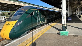 Great Western Railway London Paddington  Exeter St Davids via Westbury on October 16th 2022 [upl. by Oigimer]