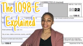 2023 Tax Tips for Students The 1098E Explained students taxes finance [upl. by Nylasoj]