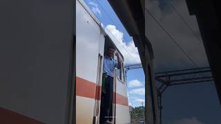 Locopilot ka first time train safer devring kar raha h Indian railway railway [upl. by Sirref]