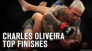 Top Finishes Charles Oliveira [upl. by Weisbart]