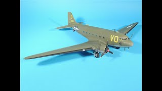 Monogram 148 scale C47 part2 installing 3D printed engines [upl. by Camfort]