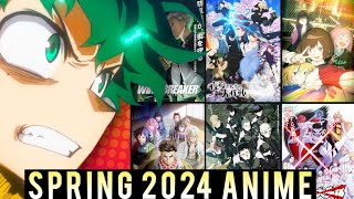 Your Watchlist Guide For Spring of Anime 2024 [upl. by Baecher]