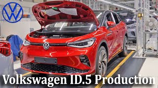 Volkswagen ID5 Production Germany [upl. by Rickard]