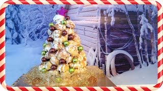 NEJCHUTNĚJŠÍ DEZERT PRO VELKÉ OSLAVY CROQUEMBOUCHE RECEPT KROK PO KROKU RECEPT MUSÍTE VIDĚT [upl. by Ardrey]