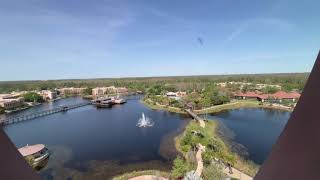 Disneys Coronado Springs Resort Gran Destino Tower Water View Room in Orlando Florida [upl. by Avika]