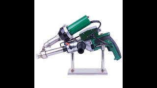 Plastic extrusion welding gun plastic extrusion welder PP HDPE hand welding extruder hand extruder [upl. by Plate]