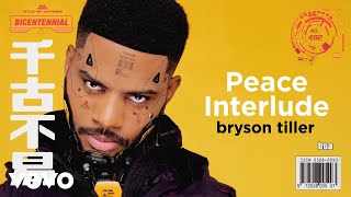 Bryson Tiller  Peace Interlude Visualizer [upl. by Fanchon813]