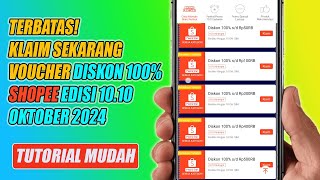 Voucher Diskon 100 Shopee edisi 1010 Oktober 2024 [upl. by Fulton]