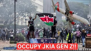 LIVE HAPPENING NOW STORMING JKIA GENZ MASS DEMONS KICKS OFF [upl. by Eizzo]