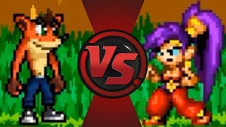 Crash Bandicoot vs Shantae [upl. by Hetty]