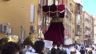 Virgen del Patrocinio por Calle Parras con quotCoronaciónquot  Hdad Salutación  Semana Santa Málaga 2023 [upl. by Kirit]