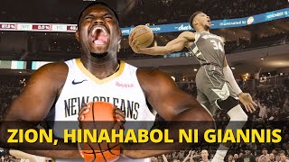 Ang RECORD Ni ZION Williamson Na HINAHABOL ni Giannis [upl. by Tu]