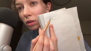 ASMR interviewing you lots of writing [upl. by Dennard384]