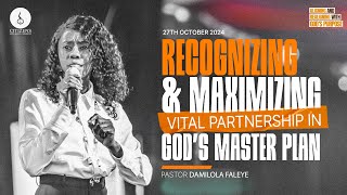 Recognizing and Maximising Vital Partnerships  Pastor Dami Faleye  27th October 2024 [upl. by Royden]