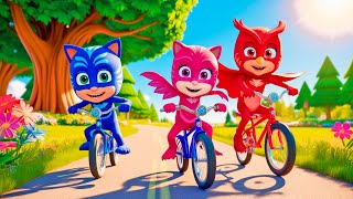 Catboy amp Owlette Strolling In The Park  Catboys Life Story  PJ Mask 2D Animation [upl. by Willetta647]