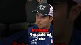 Értelmetlen F1 es szabályok 2rész f1 2014 shorts [upl. by Eifos704]