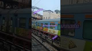 12028 SBC MAS Shatabdhi express Roaring at SBC shorts youtubeshorts [upl. by Alleda27]