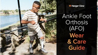 Ankle Foot Orthosis Wear amp Care Guidelines [upl. by Notxed720]