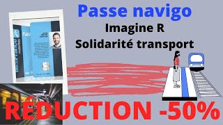 Réduction PASS NAVIGO 50  ETUDIANT ET SANS PAPIERS تخفيض [upl. by Kecaj]