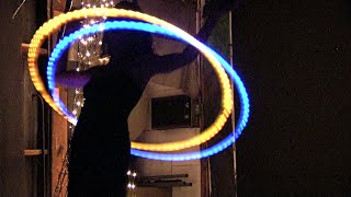 AMAZING LED HOOP DANCER best in dark [upl. by York]